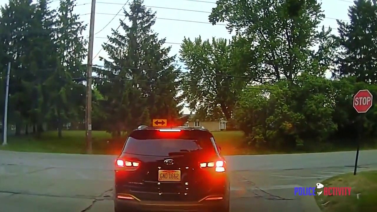 Dashcam Shows Multi-Car Crash After Short Police Chase