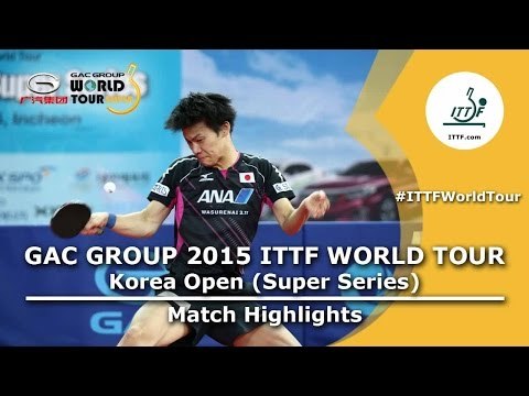 Korea Open 2015 Highlights: JANG Woojin vs YOSHIDA Masaki U21 (1/2)