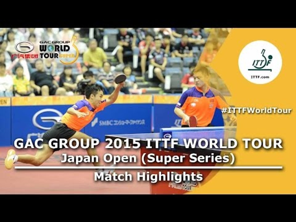 Japan Open 2015 Highlights: FAN Zhendong/SHANG Kun vs MORIZONO Masataka/OSHIMA Yuya (1/2)