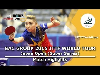 Japan Open 2015 Highlights: SZOCS Bernadette vs JIANG Huajun (Qualification Group)