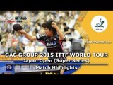 Japan Open 2015 Highlights: ZENG Jian vs SATO Hitomi (FINAL U21)