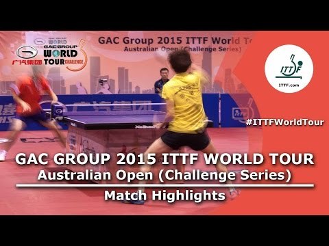 Australia Open 2015 Highlights: JUNG Youngsik vs HO Kwan Kit (FINAL)