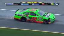NASCAR Crash at Talladega - Kurt Busch Flips Car at Aaron's 499