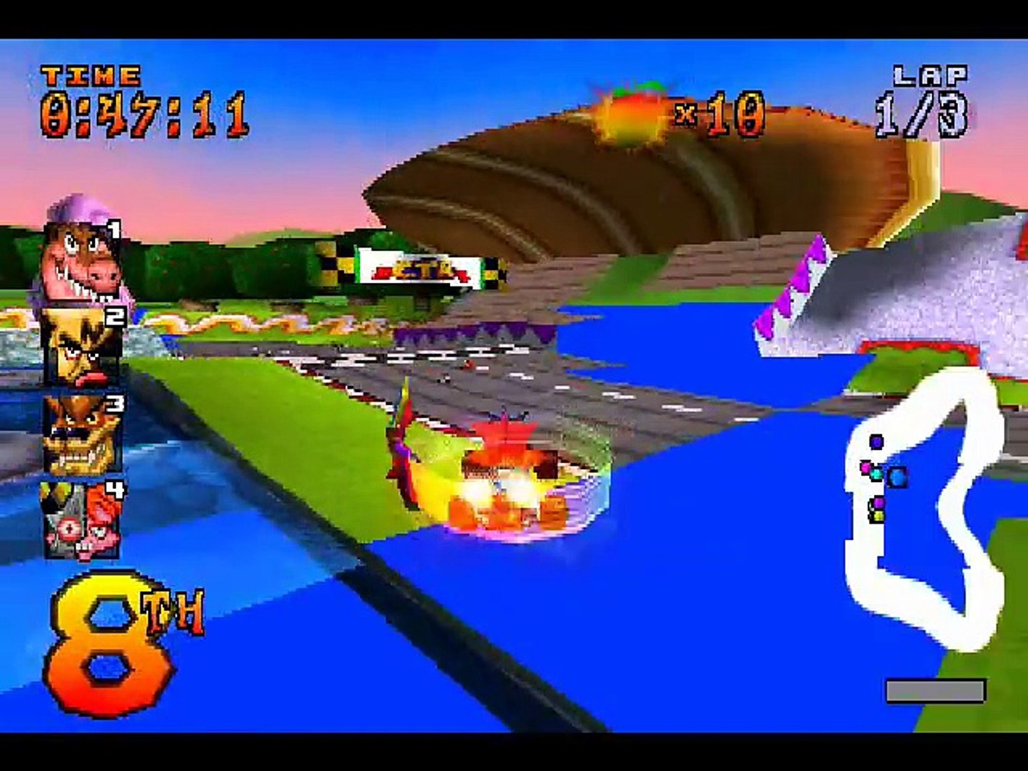 ⁣todos los trucos y atajos de ctr (Crash team racing) (nuevo atajo)