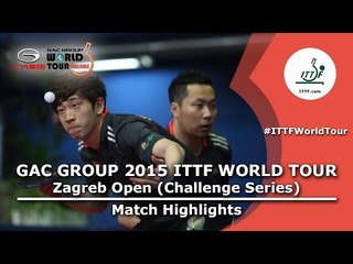 Tải video: Zagreb Open 2015 Highlights: MORIZONO Masataka/OSHIMA Yuya vs CHO Eonrae/KIM Donghyun (FINAL)