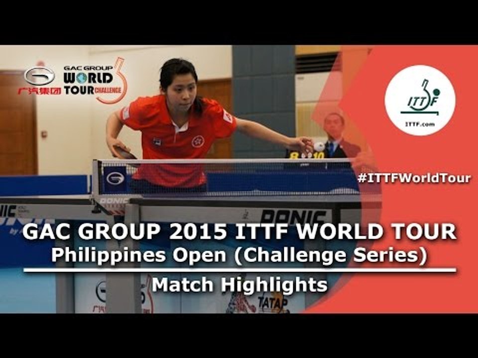 Philippines Open 2015 Highlights: Kato Miyu vs LAM Yee Lok (Qualification Group)