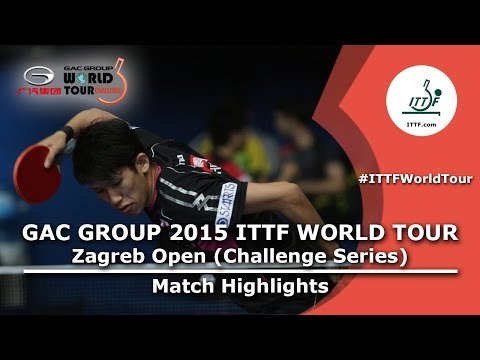 Zagreb Open 2015 Highlights: YOSHIMURA Maharu vs LEE Sangsu (1/2)