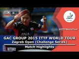 Zagreb Open 2015 Highlights: FUKUHARA Ai vs GALIC Alex (R 64)