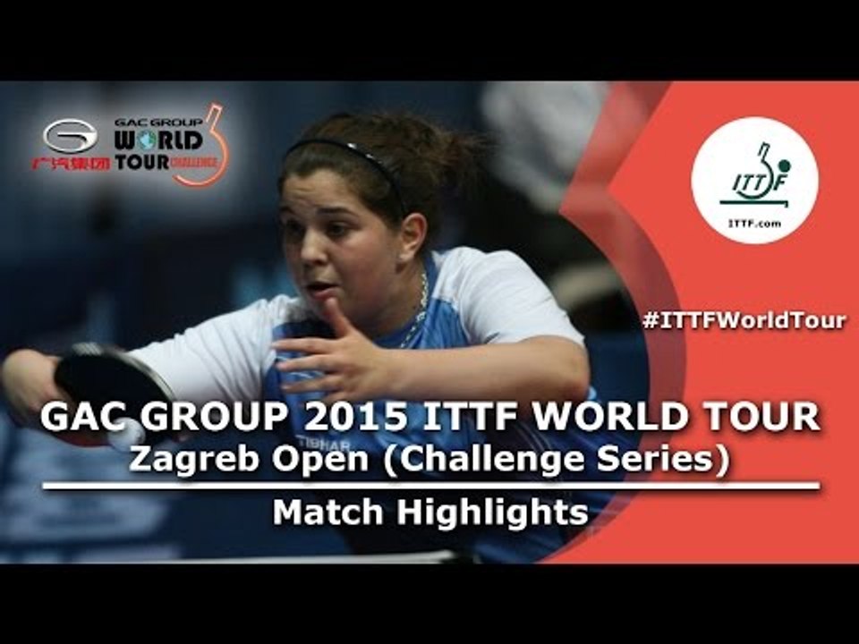 Zagreb Open 2015 Highlights: MOSKOVITS Daniela...