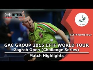 Télécharger la video: Zagreb Open 2015 Highlights: MORIZONO Masataka vs JAKAB Janos (R 32)