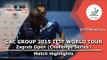 Zagreb Open 2015 Highlights: MORIZONO Masataka/OSHIMA Yuya vs ARUNA Quadri/SILVA Andre (1/2)