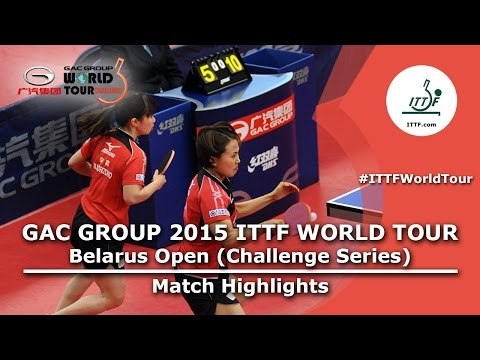 Belarus Open 2015 Highlights: HIRANO Sayaka/MORIZONO Misaki vs JO Yujin/KIM Mingyung (1/2)
