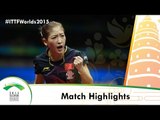 WTTC 2015 Highlights: LI Xiaoxia vs LIU Shiwen (1/2)