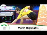 WTTC 2015 Highlights: BOLL Timo vs MONTEIRO Joao (R 32)