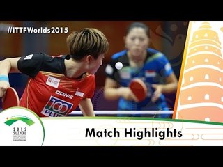 WTTC 2015 Highlights: YU Mengyu vs FENG Tianwei (R 16)