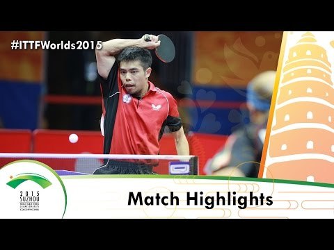 WTTC 2015 Highlights: Chuang Chih Yuan/Chen Chien An vs Zibrat Yan/Jorgic Darko (R 128)