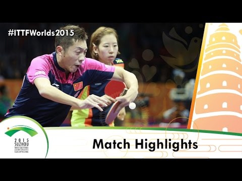 WTTC 2015 Highlights: XU Xin/YANG Haeun vs TOKIC Bojan/FAJMUT Manca (R 128)