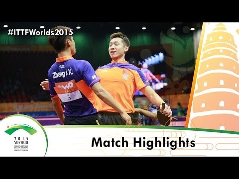 WTTC 2015 Highlights: ZHANG JIKE/XU XIN vs MA LONG/TIMO BOLL (R 64)
