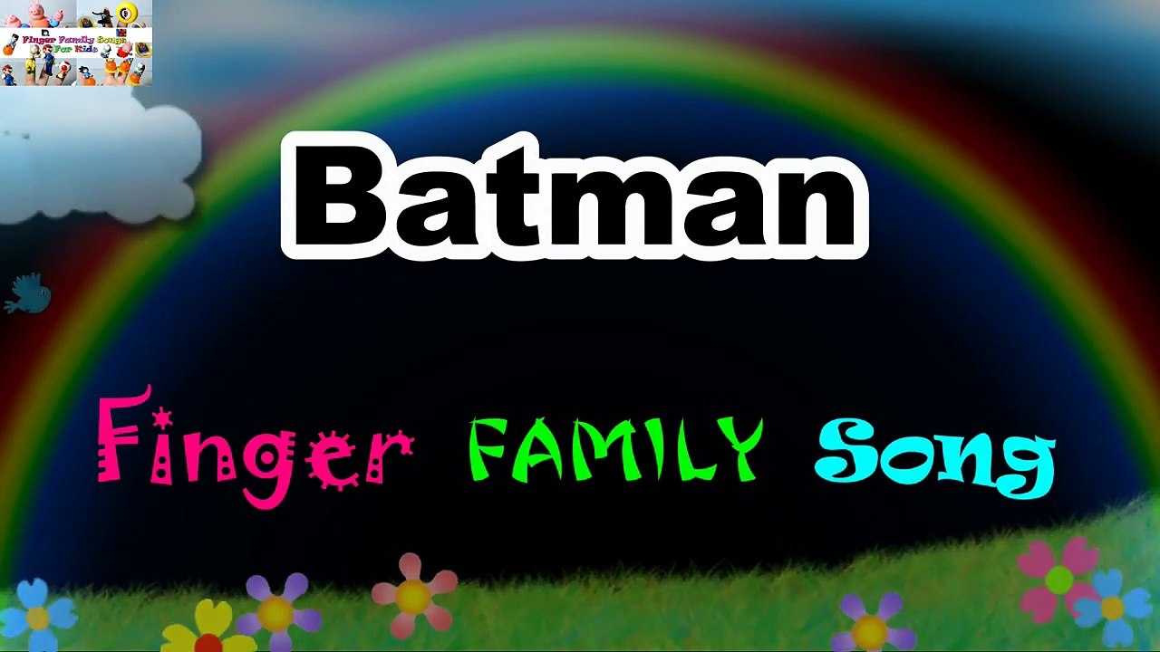 Batman Finger Family Song DC Universe Mystery Minis Nursery Rhymes Hulk Mickey Mouse, Spid