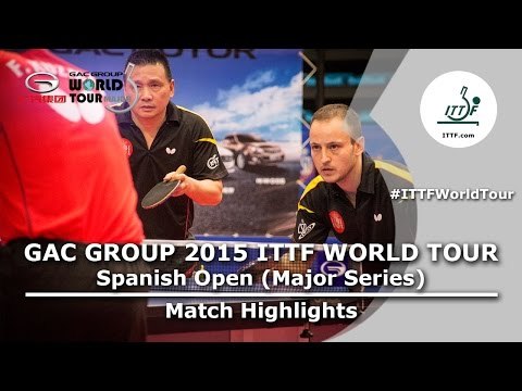 Spanish Open 2015 Highlights: KUZMIN Fedor/VLASOV Grigory vs HE Zhiwen/MACHADO Carlos (FINAL)