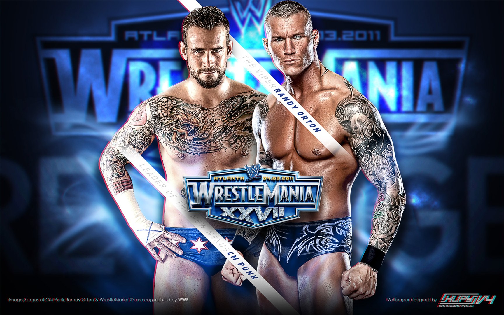WrestleMania 27 Cm Punk Vs. Randy Orton - Lucha Completa en ...