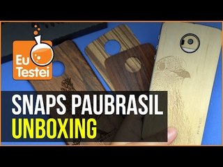 Snaps para linha Moto Z Paubrasil e uma surpresa - Vídeo EuTestei Brasil