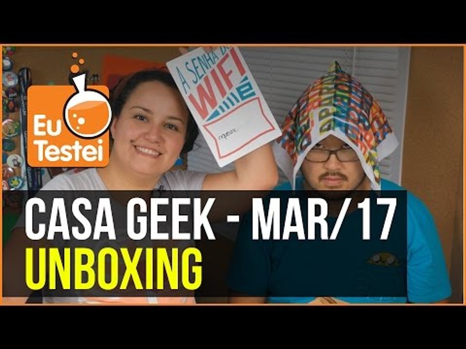 Casa Geek traz itens criativo para sua casa - Vídeo Unboxing EuTestei Brasil