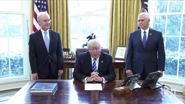 Trump on health care bill: 'We couldn't quite get there'