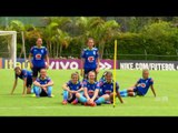 Seleção Brasileira Feminina Sub-17 treina na Granja Comary
