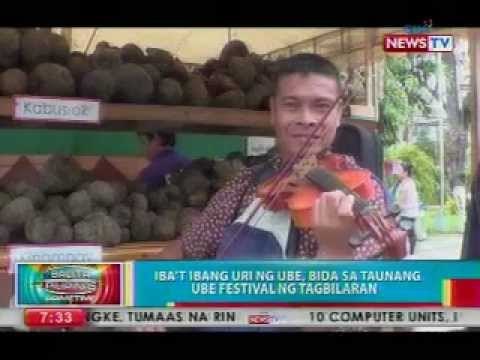 BP: Iba't ibang uri ng ube, bida sa taunang Ube Festival ng Tagbilaran