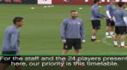 Tải video: Deschamps not discussing Benzema absence