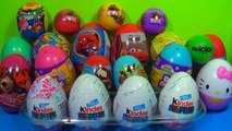 TOY story!1 of 20 Kinder Surprise and Surprise eggs (SpongeBob Cars Hello Kitty TOY Story)