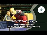 2015 ITTF-Africa Cup - 3rd Place Playoffs