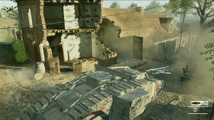 Battlefield 1, gameplay 8 Historia, Lucha de tanques en el patio de Bourlon