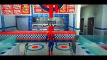 Disney Cars Venom Spiderman & Lightning McQueen   Kids Nursery Rhymes (Incy Wincy Spider S