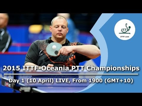 K-Sports 2015 ITTF-Oceania PTT Championships Day 1