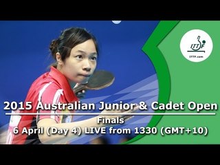 2015 Australian Junior & Cadet Open - The Finals LIVE