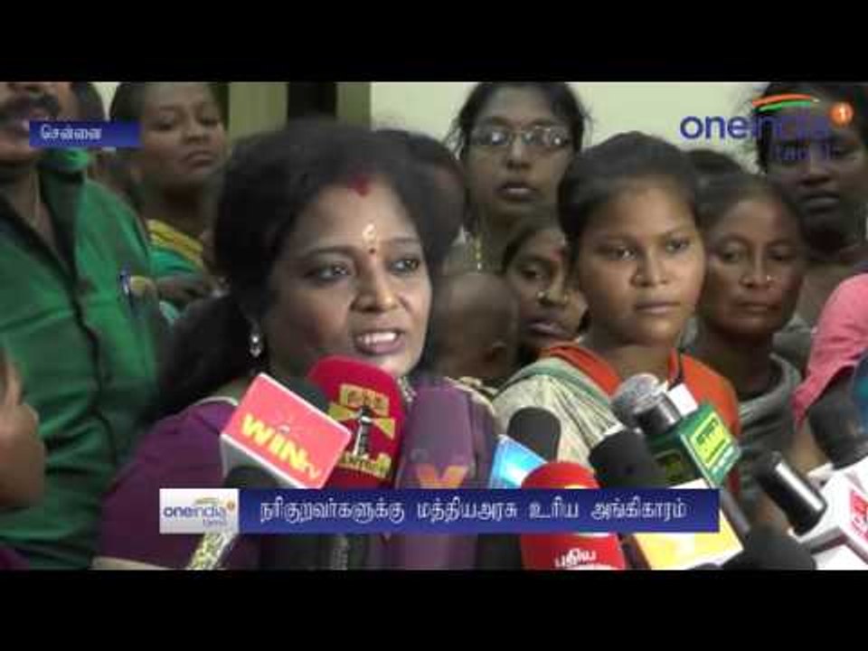 Tamilisai happy for Narikuravas