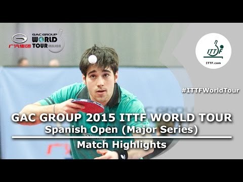 Spanish Open 2015 Highlights: BROSSIER Benjamin vs YIGENLER Abdullah (Qual Groups)
