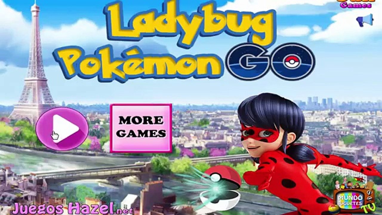 Mariquita Pokemon Ir A La Captura De Criaturas De Dibujos Animados Juego Milagroso Mariquita Episodio Completo