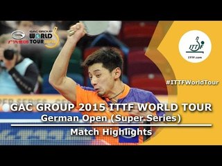 Download Video: German Open 2015 Highlights: YAN An vs ZHANG Jike (1/2)