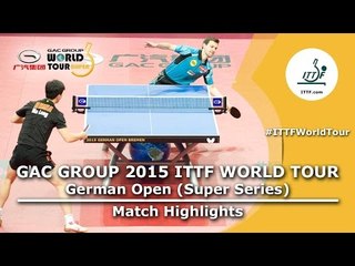 Download Video: German Open 2015 Highlights: MA Long vs BOLL Timo (1/4)