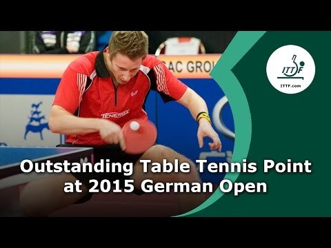 Outstanding Table Tennis Point at 2015 German Open