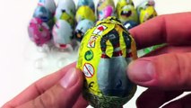 36 Surprise Eggs MAXI Kinder Surprise Easter Bunny Cars 2 Santa Xmas SpongeBob Play-Doh Di