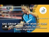 German Open 2015 Highlights: LI Jiayuan vs WU Jiaduo (Pre. Rounds)