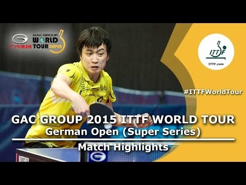 German Open 2015 Highlights: OSHIMA Yuya vs JUNG Youngsik (Pre. Rounds)