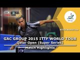 Qatar Open 2015 Highlights Dimitrij Ovtcharov Vs Vladimir Samsonov (FINAL)