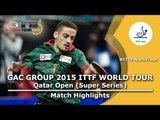 Qatar Open 2015 Highlights: LI Ping vs FREITAS Marcos (Round Of 16)