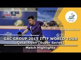 Qatar Open 2015 Highlights: SEO Hyundeok vs GHOSH Soumyajit (Pre. Rounds)