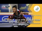 Qatar Open 2015 Highlights: LI Hon Ming vs CASSIN Alexandre (Pre. Rounds)